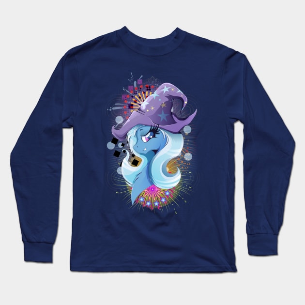 Trixie - Cardedition Long Sleeve T-Shirt by RarieDash